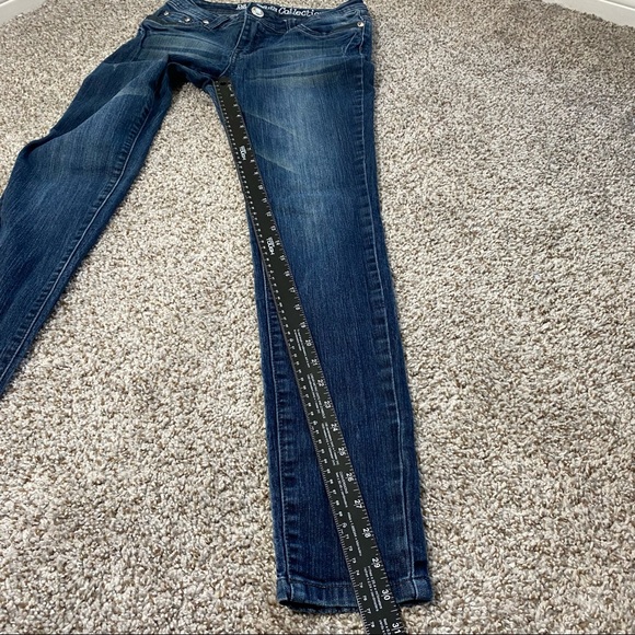 R&L Jeans Sz 7 Embellished rhinestone Pockets - Picture 12 of 14